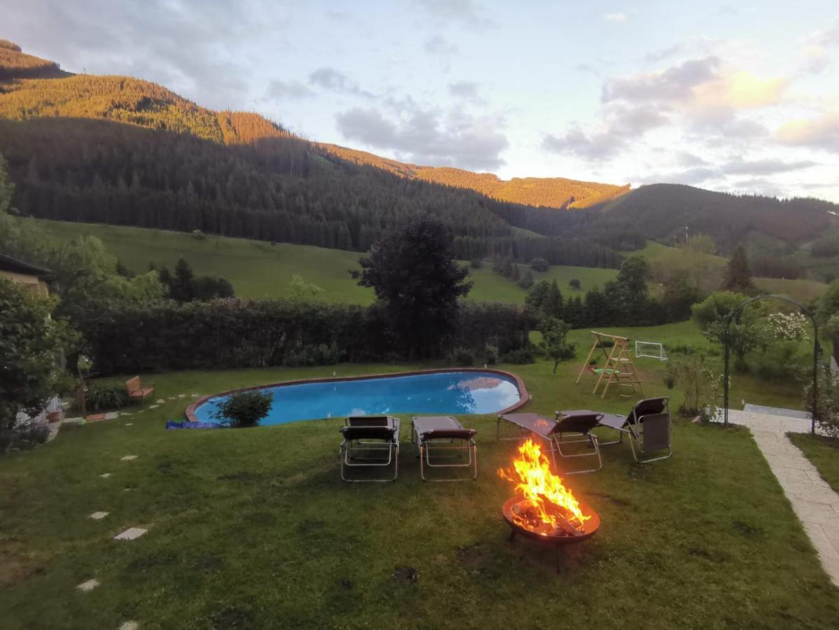 Pool, Pokale, Sauna, Billard, Kirche U. Viel Natur Vordernberg エクステリア 写真