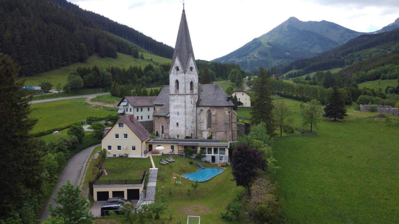 Pool, Pokale, Sauna, Billard, Kirche U. Viel Natur Vordernberg エクステリア 写真